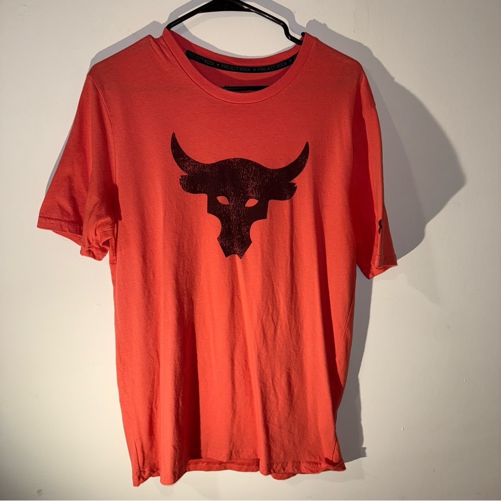 Under Armour Size MD Project Rock SS Graphic Tee